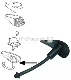 8195450700 JP GROUP Прокладка, фонарь указателя поворота 8195450700 JP GROUP Прокладка, фонарь указателя поворота