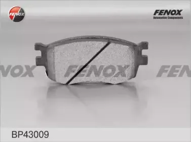 BP43009 FENOX Комплект тормозных колодок, дисковый тормоз BP43009 FENOX Комплект тормозных колодок, дисковый тормоз