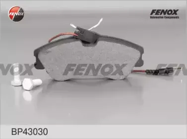 BP43030 FENOX Комплект тормозных колодок, дисковый тормоз BP43030 FENOX Комплект тормозных колодок, дисковый тормоз