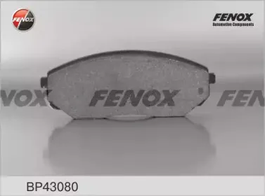 BP43080 FENOX Комплект тормозных колодок, дисковый тормоз BP43080 FENOX Комплект тормозных колодок, дисковый тормоз