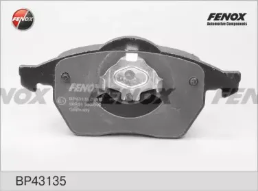BP43135 FENOX Комплект тормозных колодок, дисковый тормоз BP43135 FENOX Комплект тормозных колодок, дисковый тормоз