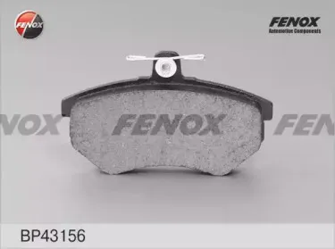 BP43156 FENOX Комплект тормозных колодок, дисковый тормоз BP43156 FENOX Комплект тормозных колодок, дисковый тормоз