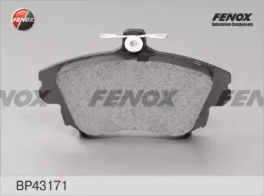BP43171 FENOX Комплект тормозных колодок, дисковый тормоз BP43171 FENOX Комплект тормозных колодок, дисковый тормоз