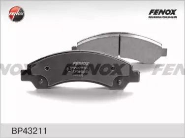 BP43211 FENOX Комплект тормозных колодок, дисковый тормоз BP43211 FENOX Комплект тормозных колодок, дисковый тормоз