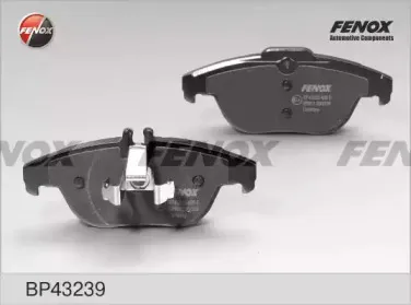 BP43239 FENOX Комплект тормозных колодок, дисковый тормоз BP43239 FENOX Комплект тормозных колодок, дисковый тормоз