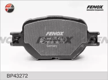 BP43272 FENOX Комплект тормозных колодок, дисковый тормоз BP43272 FENOX Комплект тормозных колодок, дисковый тормоз