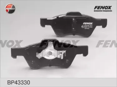 BP43330 FENOX Комплект тормозных колодок, дисковый тормоз BP43330 FENOX Комплект тормозных колодок, дисковый тормоз