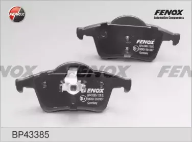 BP43385 FENOX Комплект тормозных колодок, дисковый тормоз BP43385 FENOX Комплект тормозных колодок, дисковый тормоз