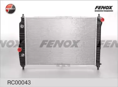 RC00043 FENOX Радиатор, охлаждение двигателя RC00043 FENOX Радиатор, охлаждение двигателя