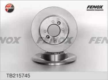 TB215745 FENOX Тормозной диск TB215745 FENOX Тормозной диск