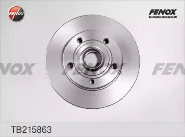 TB215863 FENOX Тормозной диск TB215863 FENOX Тормозной диск