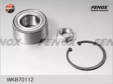 WKB70112 FENOX Комплект подшипника ступицы колеса WKB70112 FENOX Комплект подшипника ступицы колеса