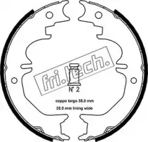1115.313 fri.tech. Комплект тормозных колодок, стояночная тормозная система 1115.313 fri.tech. Комплект тормозных колодок, стояночная тормозная система