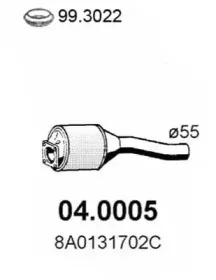 04.0005 ASSO Катализатор 04.0005 ASSO Катализатор
