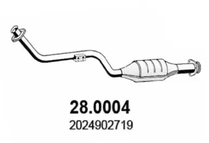 28.0004 ASSO Катализатор 28.0004 ASSO Катализатор