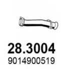 28.3004 ASSO Труба выхлопного газа 28.3004 ASSO Труба выхлопного газа