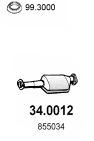 34.0012 ASSO Катализатор 34.0012 ASSO Катализатор
