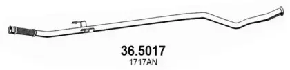36.5017 ASSO Труба выхлопного газа 36.5017 ASSO Труба выхлопного газа