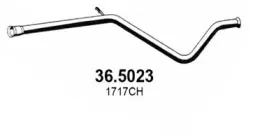 36.5023 ASSO Труба выхлопного газа 36.5023 ASSO Труба выхлопного газа