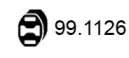99.1126 ASSO Кронштейн, система выпуска ОГ 99.1126 ASSO Кронштейн, система выпуска ОГ