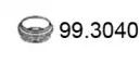 99.3040 ASSO Уплотнительное кольцо, труба выхлопного газа 99.3040 ASSO Уплотнительное кольцо, труба выхлопного газа