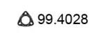 99.4028 ASSO Прокладка, труба выхлопного газа 99.4028 ASSO Прокладка, труба выхлопного газа