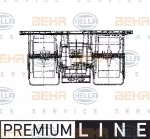 8EW 009 160-721 HELLA Вентилятор салона 8EW 009 160-721 HELLA Вентилятор салона