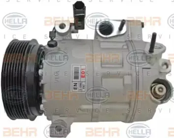 8FK 351 001-251 HELLA Компрессор, кондиционер 8FK 351 001-251 HELLA Компрессор, кондиционер
