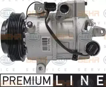 8FK 351 001-291 HELLA Компрессор, кондиционер 8FK 351 001-291 HELLA Компрессор, кондиционер