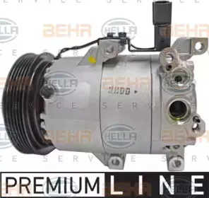 8FK 351 001-361 HELLA Компрессор, кондиционер 8FK 351 001-361 HELLA Компрессор, кондиционер