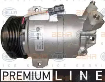 8FK 351 001-391 HELLA Компрессор, кондиционер 8FK 351 001-391 HELLA Компрессор, кондиционер