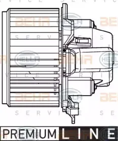 8EW 351 039-331 HELLA Вентилятор салона 8EW 351 039-331 HELLA Вентилятор салона