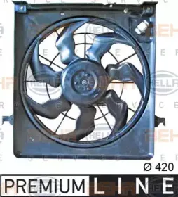 8EW 351 042-791 HELLA Вентилятор, охлаждение двигателя 8EW 351 042-791 HELLA Вентилятор, охлаждение двигателя