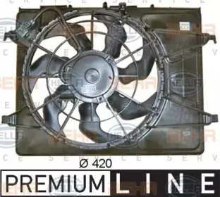 8EW 351 043-351 HELLA Вентилятор, охлаждение двигателя 8EW 351 043-351 HELLA Вентилятор, охлаждение двигателя