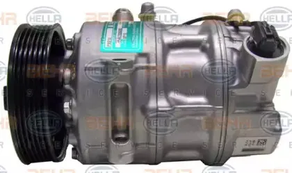 8FK 351 105-181 HELLA Компрессор, кондиционер 8FK 351 105-181 HELLA Компрессор, кондиционер