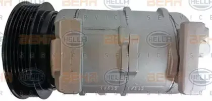 8FK 351 105-701 HELLA Компрессор, кондиционер 8FK 351 105-701 HELLA Компрессор, кондиционер