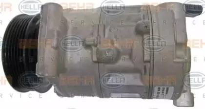 8FK 351 106-431 HELLA Компрессор, кондиционер 8FK 351 106-431 HELLA Компрессор, кондиционер