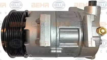 8FK 351 125-721 HELLA Компрессор, кондиционер 8FK 351 125-721 HELLA Компрессор, кондиционер