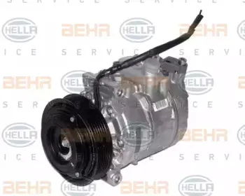 8FK 351 126-971 HELLA Компрессор, кондиционер 8FK 351 126-971 HELLA Компрессор, кондиционер