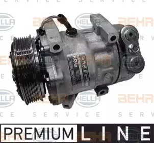 8FK 351 127-371 HELLA Компрессор, кондиционер 8FK 351 127-371 HELLA Компрессор, кондиционер