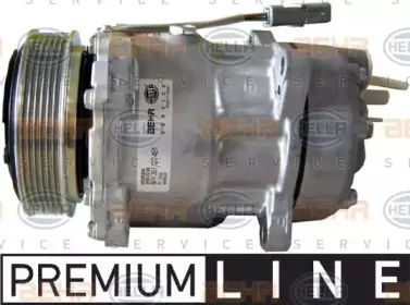 8FK 351 127-491 HELLA Компрессор, кондиционер 8FK 351 127-491 HELLA Компрессор, кондиционер