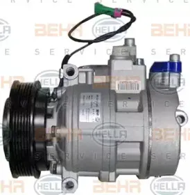 8FK 351 132-581 HELLA Компрессор, кондиционер 8FK 351 132-581 HELLA Компрессор, кондиционер