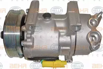 8FK 351 134-331 HELLA Компрессор, кондиционер 8FK 351 134-331 HELLA Компрессор, кондиционер