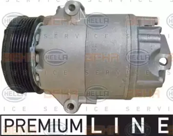 8FK 351 135-221 HELLA Компрессор, кондиционер 8FK 351 135-221 HELLA Компрессор, кондиционер