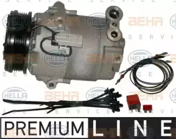 8FK 351 135-291 HELLA Компрессор, кондиционер 8FK 351 135-291 HELLA Компрессор, кондиционер