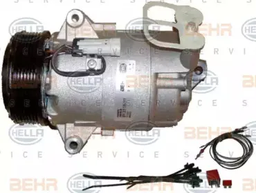 8FK 351 135-811 HELLA Компрессор, кондиционер 8FK 351 135-811 HELLA Компрессор, кондиционер