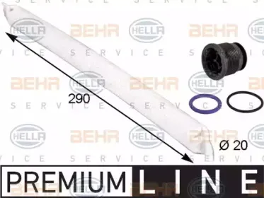 8FT 351 193-281 HELLA Осушитель, кондиционер 8FT 351 193-281 HELLA Осушитель, кондиционер