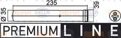 8FT 351 200-391 HELLA Осушитель, кондиционер 8FT 351 200-391 HELLA Осушитель, кондиционер