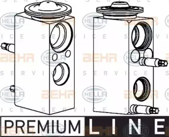 8UW 351 239-591 HELLA Расширительный клапан, кондиционер 8UW 351 239-591 HELLA Расширительный клапан, кондиционер