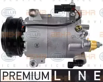 8FK 351 272-361 HELLA Компрессор, кондиционер 8FK 351 272-361 HELLA Компрессор, кондиционер